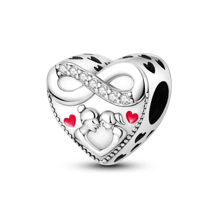 Women Accessories 925 Valentine Love Family DIY Jewelry Charm - Women Accessories - Valentines Day Specials - Mad Fly Essentials