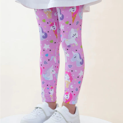 Leggings Baby Girl Floral 3D Pencil Pants - Leggings - LMOFA - Mad Fly Essentials