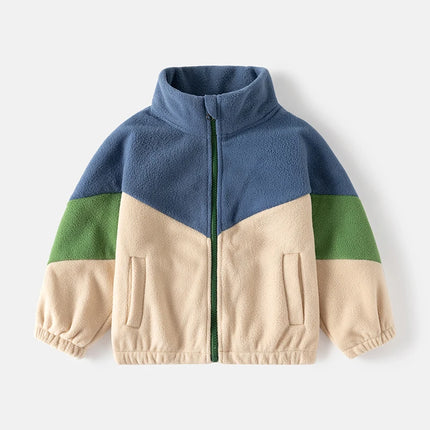 Outerwear Boy Autumn Fleece Winter Blue Jacket - Outerwear - WIldsurfer - Mad Fly Essentials