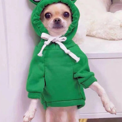 Pet Hoodies Frog Shaped Dog Costume - Pet Hoodies - Muralon - Mad Fly Essentials