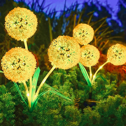 Solar LED Outdoor 42LED Dandelion Garden Flower