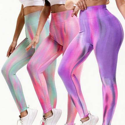 Fitness Leggings Women Tie-Dye Yoga Pants - Fitness Leggings - Meheol - Mad Fly Essentials