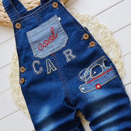 Clothing Set Baby Toddler Infant Denim Cars Set - Clothing Set - Diimuu - Mad Fly Essentials