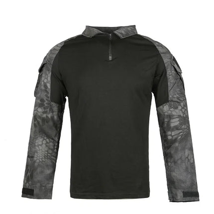 Shirt Men Sale Long Camo Tactic Paintball Tops - Shirt - Han Wild - Mad Fly Essentials
