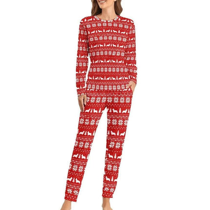 Women Corgi Dog Animal 2pc Sleepwear Pajama Set - Mad Fly Essentials