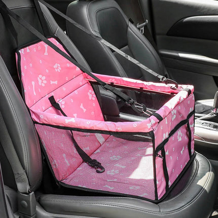 Pet Booster Seat Foldable Waterproof Dog Carrier Auto Seat - Pet Booster Seat - Pet Essentials - Mad Fly Essentials