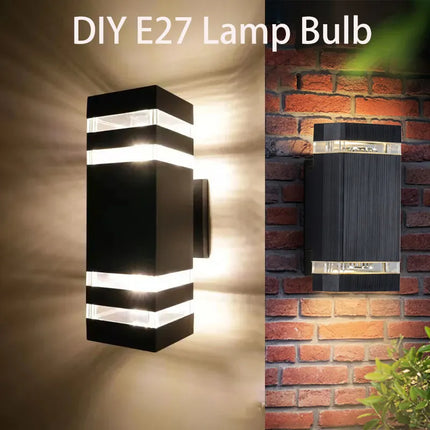 Interior External LED Waterproof Wall Sconce - Lighting & Bulbs Mad Fly Essentials