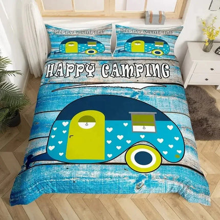 Duvet Set Home Camper 3D Comforter Bedding Set - Duvet Set - Lousidream - Mad Fly Essentials