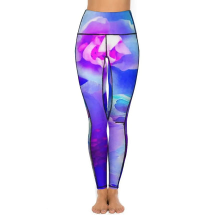 Bluetiful Floral Yoga Blossom 3D Fitness Leggings