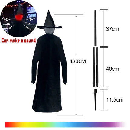Halloween Decor Sound Activated Witches - Halloween Decor - Alloet - Mad Fly Essentials