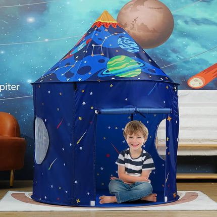 Kids Room Decor Dinosaur Pop Up Tent Toy Storage - Kids Room Decor - Princess Tent - Mad Fly Essentials