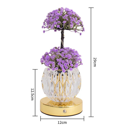LED Night Light USB Tulip Rechargeable Desk Table Lamp - LED Night Light - Ztree - Mad Fly Essentials