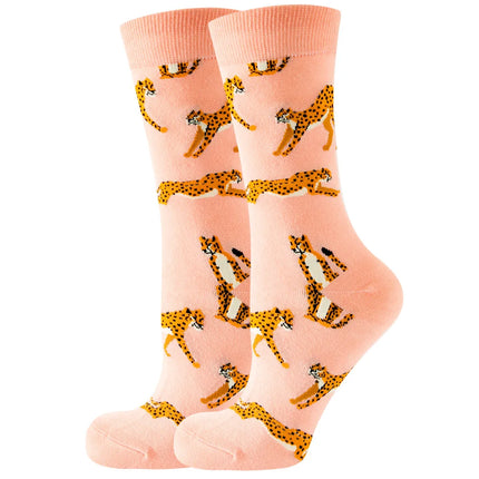 Women Trendy 3D Animal Dog Long Socks