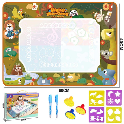 Kids Play Mat Water Draw Paint Montessori Toys - Kids Play Mat - Montessori Toys - Mad Fly Essentials