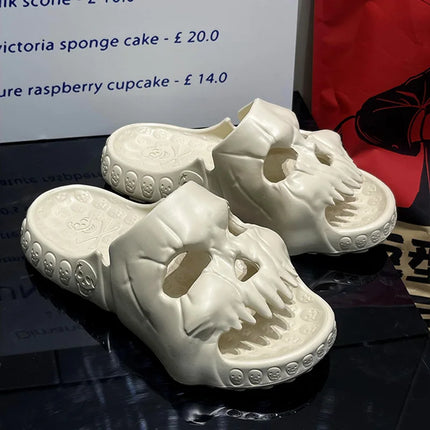 Men Footwear Summer Retro 3D Skull Sandals - Men Footwear - Comwarm - Mad Fly Essentials