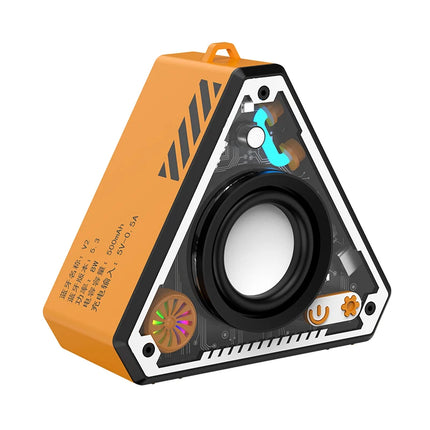 PC Accessories Wireless LED Bluetooth Transparent Bass Speakers - PC Accessories - Stonego - Mad Fly Essentials