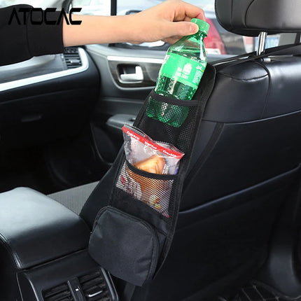 Auto Essentials Car Seat Side Organizer Multi Pocket Mesh Bag Hanging - Auto Essentials - Extractme - Mad Fly Essentials