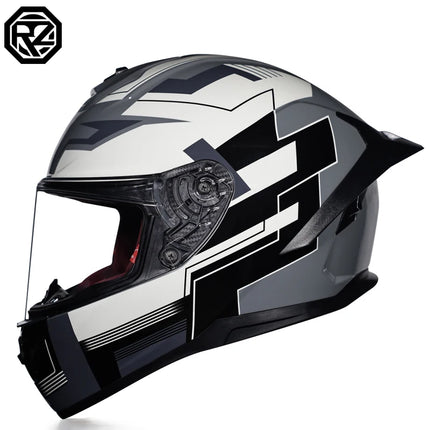 Motorcycle Helmet Cyril-966 DOT White Shell Riding Helmet - Motorcycle Helmet - Cyril - Mad Fly Essentials