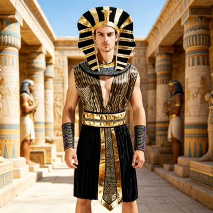 Costume Set Women Cosplay Egyptian Cleopatra Costume - Costume Set - Harleen Quinzel - Mad Fly Essentials