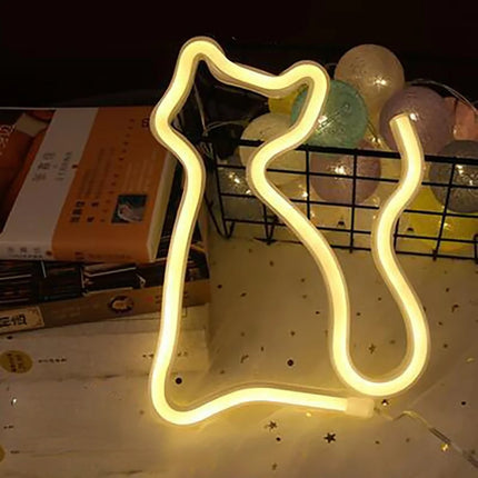 LED Night Light Follow Me Dimmable Neon Sign Decor - LED Night Light - Rayh - Mad Fly Essentials