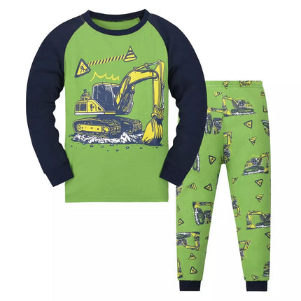 Baby Boys Dinosaur Long-Sleepwear Pajamas Set - Kids Shop Mad Fly Essentials