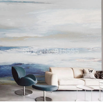 Custom 3D Ocean Landscape Mural Wallpaper - Home & Garden Mad Fly Essentials