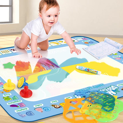Kids Play Mat Water Draw Paint Montessori Toys - Kids Play Mat - Montessori Toys - Mad Fly Essentials