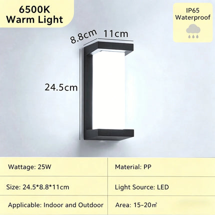 LED Wall Sconce Modern Outdoor Sensor Light - LED Wall Sconce - Clode - Mad Fly Essentials