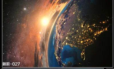 Custom 3D Starry Night Mural Wallpaper - Mad Fly Essentials