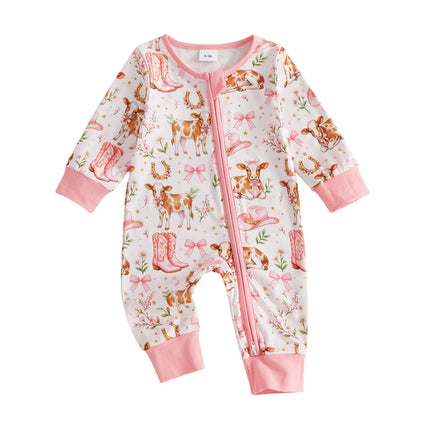 Baby Romper Girl Unicorn Rainbow Ice Cream Bodysuits - Baby Romper - Ababy - Mad Fly Essentials