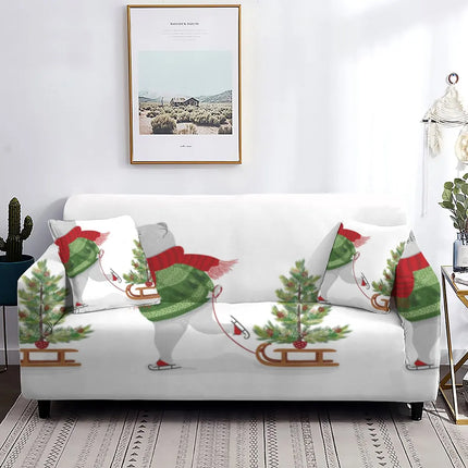 Christmas Style 3D Animal Sofa Slipcover