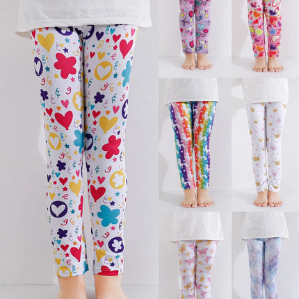 Leggings Baby Girl Floral 3D Pencil Pants - Leggings - LMOFA - Mad Fly Essentials