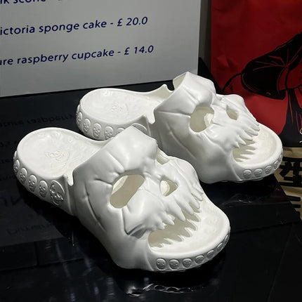 Men Footwear Summer Retro 3D Skull Sandals - Men Footwear - Comwarm - Mad Fly Essentials