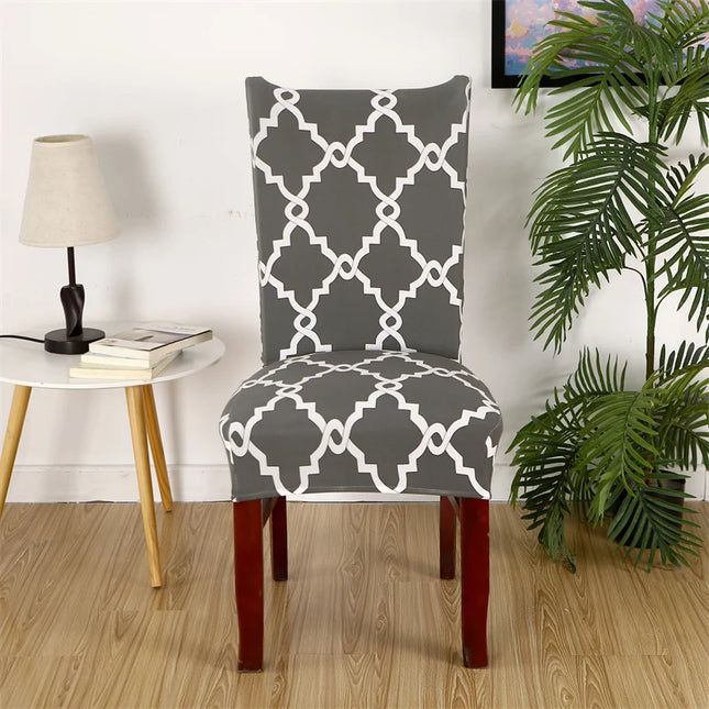 Multifunctional Elastic Geometric Chair Seat Slipcovers