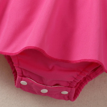 Baby Girl 1st Birthday Pink Skirt Outfit