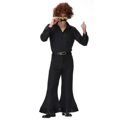 Costume Set Men 70s Retro Couple Cosplay Costume - Costume Set - Costumes Plus - Mad Fly Essentials