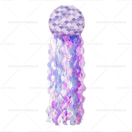 Mermaid Jellyfish Theme Paper Lantern Decor - Mad Fly Essentials