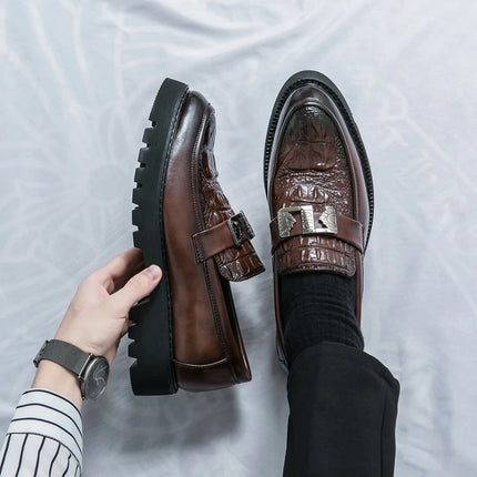 Loafers Men Coiffeur Slip Business Wedding Loafers - Loafers - Buvazik - Mad Fly Essentials