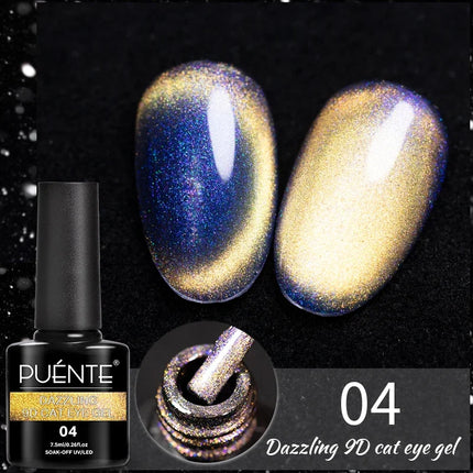 Nail Essentials Green Crystal Cat Magnetic Gel Polish - Nail Essentials - Rikonka - Mad Fly Essentials