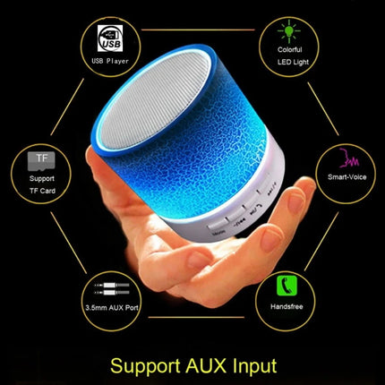 Home Essentials Mini Portable Waterproof Bluetooth Speaker - Home Essentials - GRN Flashing - Mad Fly Essentials