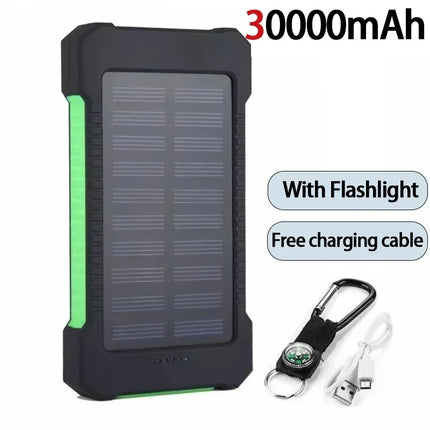Home Essentials Portable Solar 20k mah Powerbank - Home Essentials - Tollcuudda - Mad Fly Essentials
