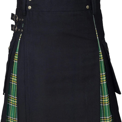 Costume Wear Men Plaid Scottish Buckle Skirt - Costume Wear - Instant Costumes - Mad Fly Essentials