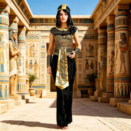 Costume Set Women Cosplay Egyptian Cleopatra Costume - Costume Set - Harleen Quinzel - Mad Fly Essentials
