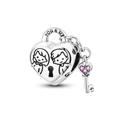 Women Accessories 925 Valentine Love Family DIY Jewelry Charm - Women Accessories - Valentines Day Specials - Mad Fly Essentials