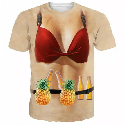 Shirt Men Funny Seasonal 3D Muscle Tee - Shirt - Nifineo - Mad Fly Essentials