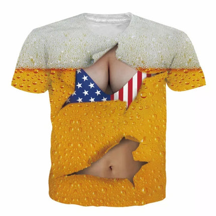 Shirt Men Funny Seasonal 3D Muscle Tee - Shirt - Nifineo - Mad Fly Essentials