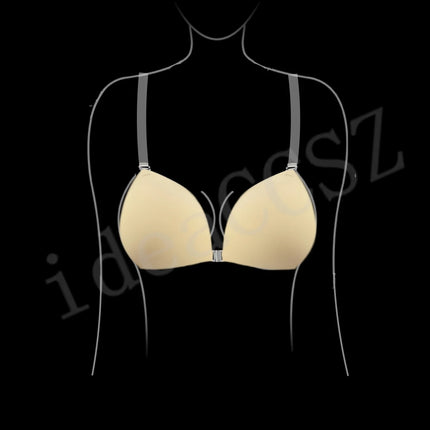 Bra Women Backless Wedding Dress Plunge Nipple Cover - Bra - Maidis - Mad Fly Essentials