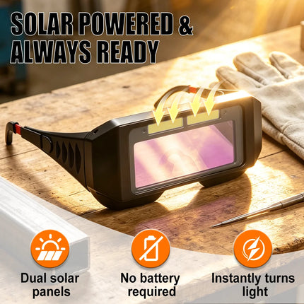 Welding Mask Solar Auto Darkening Arc Protection Helmet - Welding Mask - Guueld - Mad Fly Essentials