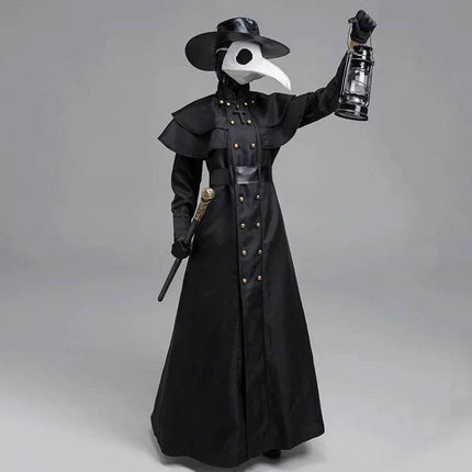 Men Seasonal Wear Medieval Plague Doctor Halloween Costume Wear - Mad Fly Essentials