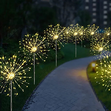 LED Fairy Light Outdoor Solar Firework Lawn Lamp - LED Fairy Light - Aiopp - Mad Fly Essentials
